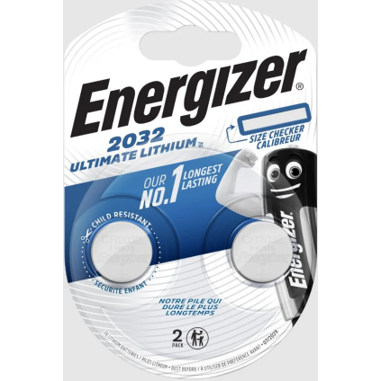 ECR027 Energizer Ultimate Lithium - CR2032 2pack 7638900452686