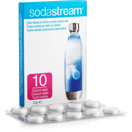 40023154 Čistiace tablety na fľaše SodaStream, 10 ks 7640108090027