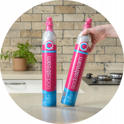 42004920 SodaStream Bomb+CO2 CQC samostatná, 80 l 8719128118499