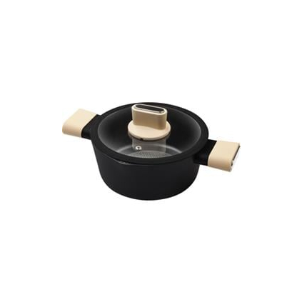 42004845 Lamart LT1218 POELE kastról, 20 x 9 cm, béžový 8590669335190