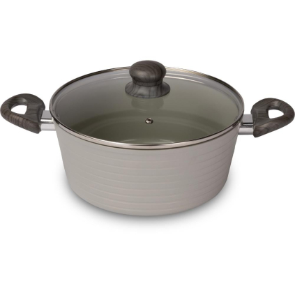 42006792 Lamart LT1268 Kastról s pokrievkou STRIPE, 24 cm 8590669364428