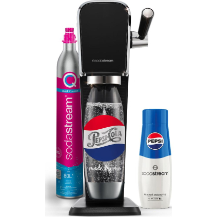 42008357 SodaStream ART Black Pepsi Mpack 7290119793389