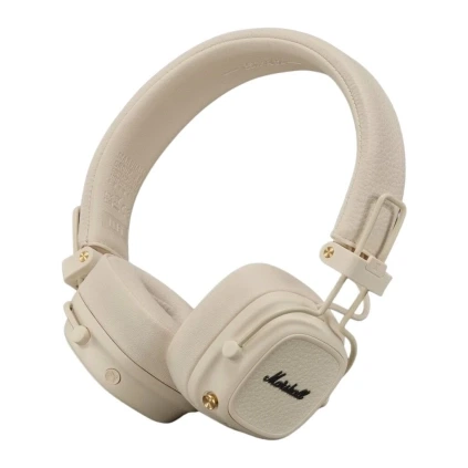 Marshall Major V Bluetooth Wireless On-Ear Headphone Cream
