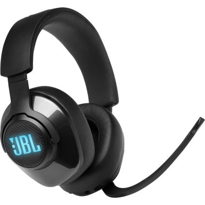 JBL Quantum 400 Headphone Wired Gaming Headset with Microphone, (USB), Black EU
