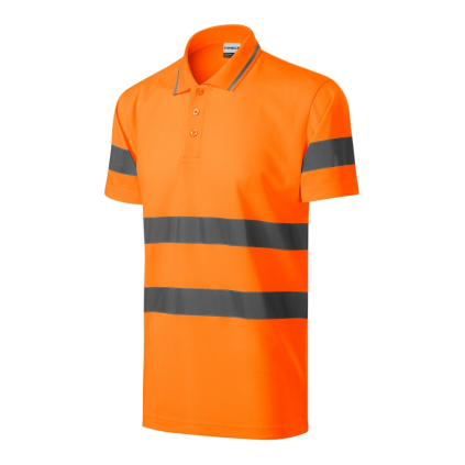 2V99818 Polokošeľa unisex HV Runway fluorescenčná oranžová 8591729139239 - 