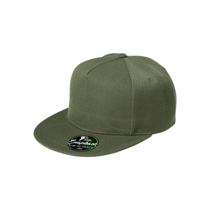 30109 Čiapka unisex Rap 5P khaki - 