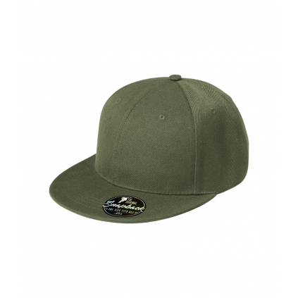 30X09 Čiapka unisex Rap 6P khaki - 