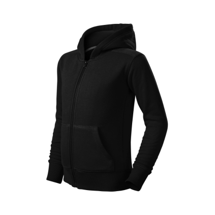 4120111 Mikina detská Trendy Zipper čierna 8591729143847 - 