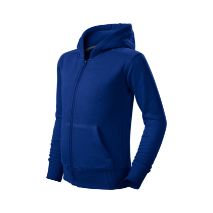 4120511 Mikina detská Trendy Zipper kráľovská modrá 8591729143892 - 
