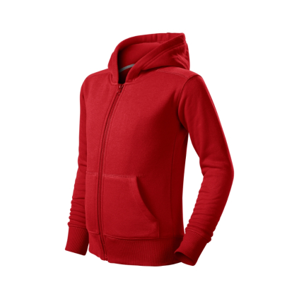 4120711 Mikina detská Trendy Zipper červená 8591729143939 - 