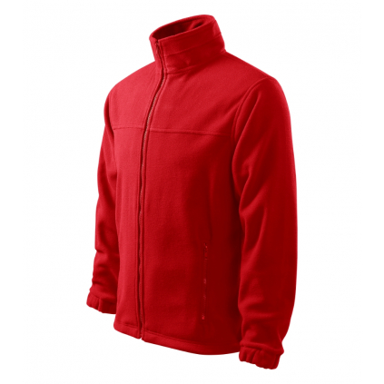 50107 Fleece pánsky Jacket červená - 