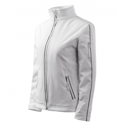 51000 Bunda dámska Softshell Jacket biela - 