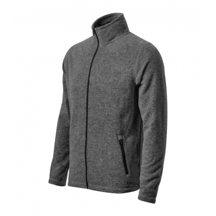 850M1 Micro fleece pánsky Shift (GRS) čierny melír - 