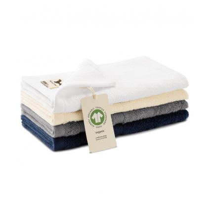 91600 Malý uterák unisex Organic (GOTS) biela - 