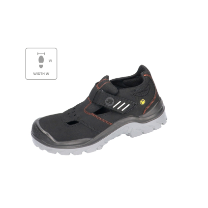 B09B147 Sandále unisex Act 151 W čierna 8712843651692 - 