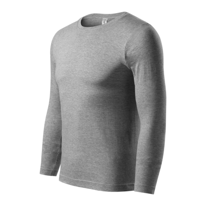 P751217 Tričko unisex Progress LS tmavosivý melír 8591729115967 - 
