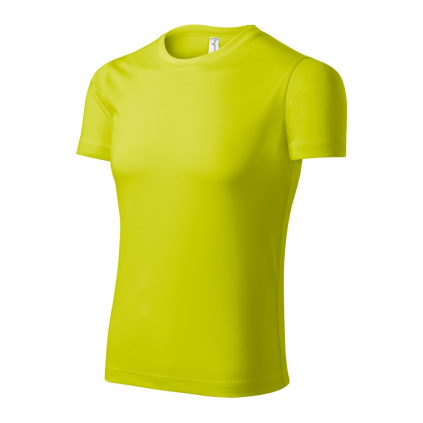 P8190 Tričko unisex Pixel neon yellow - 