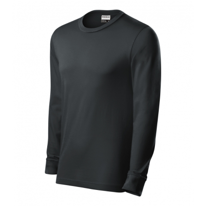 R0594 Tričko unisex Resist LS ebony gray - 