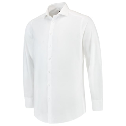 T23T046 Košeľa pánska Fitted Stretch Shirt biela 8718326110878 - 