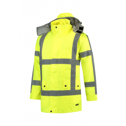 T5097 Pracovná bunda unisex RWS Parka fluorescenčná žltá - 