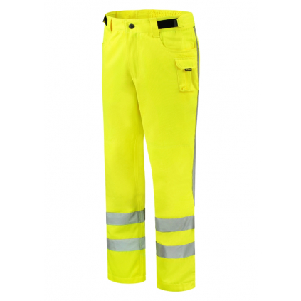 T6597 Pracovné nohavice unisex RWS Work Pants fluorescenčná žltá - 