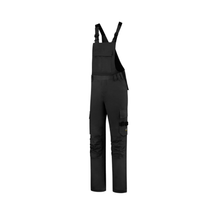T67T162 Pracovné nohavice s trakmi unisex Bib & Brace Twill Cordura čierna 8718326031715 - 
