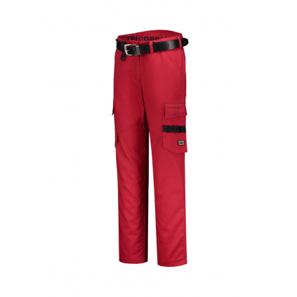 T70T7 Pracovné nohavice dámske Work Pants Twill Women červená - 