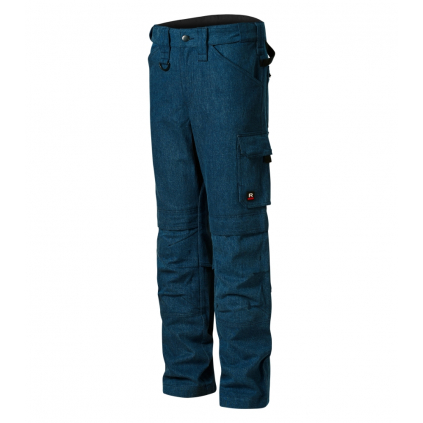 W08A8 Pracovné džínsy pánske Vertex svetlý denim - 