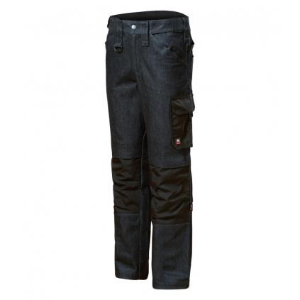 W08A9 Pracovné džínsy pánske Vertex tmavý denim - 
