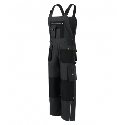 WX494 Pracovné nohavice s trakmi pánske Ranger ebony gray - 