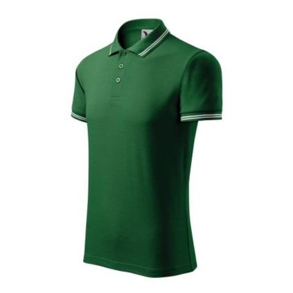 XX90618 Polokošeľa pánska Urban fľaškovozelená  - 