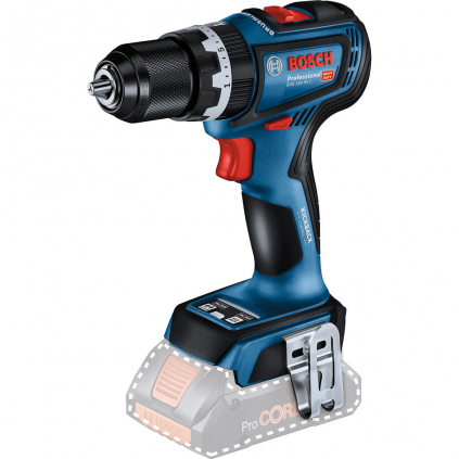 Bosch Akumulátorový príklepový vŕtací skrutkovač GSB 18V-90 C, kartón, solo
