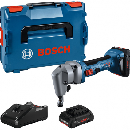 0601529601 Bosch Akumulátorový prestrihovač na plech GNA 18V-16 E, 2x aku 4059952646824 - 