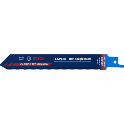 2608900360 Bosch Pílový list pre chvostovú pílu EXPERT ‘Thin Tough Metal’ S 922 EHM, 1 ks 4059952534503 - 1