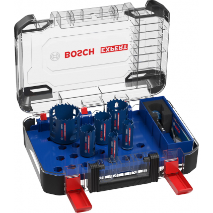 2608900446 Bosch Sada dieroviek EXPERT Tough Material, 22/25/35/40/51/68 mm, 9 ks 4059952535920 - 3