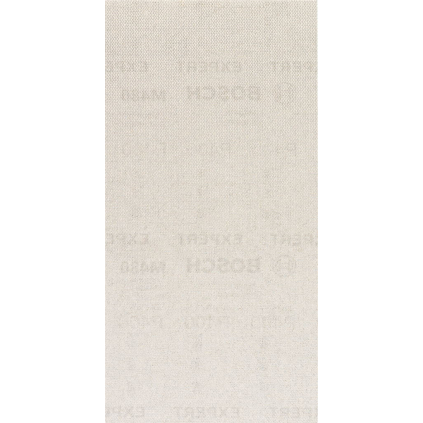 2608900762 Bosch Brúsny papier EXPERT M480 pre orbitálne brúsky, 115 x 230 mm, zrnitosť 100, 10 ks 4059952541006 - 1
