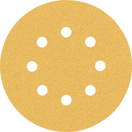 2608900805 Bosch Brúsny papier EXPERT C470 s 8 otvormi pre excentrické brúsky, 125 mm, zrnitosť 80, 5 ks 4059952541433 - 