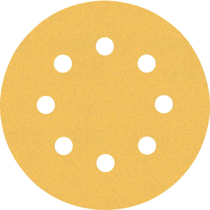 2608900812 Bosch Súprava brúsnych papierov EXPERT C470 pre excentrické brúsky, 125 mm, 8 otvorov, zrnitosť 2x60, 2x120, 2×240 4059952541501 - 