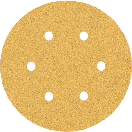2608900814 Bosch Brúsny papier EXPERT C470 so 6 otvormi pre excentrické brúsky, 150 mm, zrnitosť 60, 5 ks 4059952541525 - 