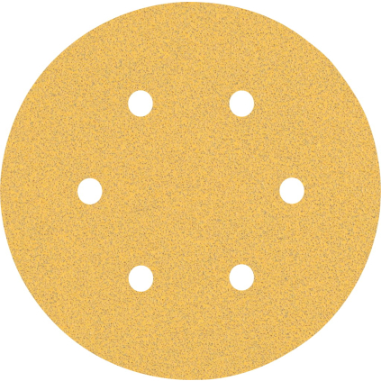 2608900815 Bosch Brúsny papier EXPERT C470 so 6 otvormi pre excentrické brúsky, 150 mm, zrnitosť 80, 5 ks 4059952541532 - 