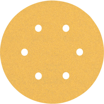 2608900816 Bosch Brúsny papier EXPERT C470 so 6 otvormi pre excentrické brúsky, 150 mm, zrnitosť 100, 5 ks 4059952541549 - 