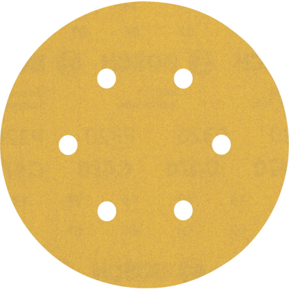 2608900820 Bosch Brúsny papier EXPERT C470 so 6 otvormi pre excentrické brúsky, 150 mm, zrnitosť 320, 5 ks 4059952541587 - 