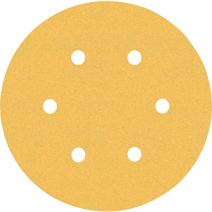 2608900921 Bosch Brúsny papier EXPERT C470 so 6 otvormi pre excentrické brúsky, 150 mm, zrnitosť 120, 50 ks 4059952542591 - 
