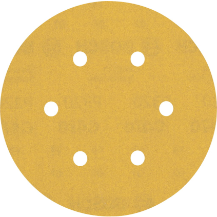 2608900924 Bosch Brúsny papier EXPERT C470 so 6 otvormi pre excentrické brúsky, 150 mm, zrnitosť 320, 50 ks 4059952542621 - 
