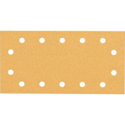 2608900945 Bosch Brúsny papier EXPERT C470 so 14 otvormi pre orbitálne brúsky 115 x 230 mm, zrnitosť 100, 50 ks 4059952542836 - 