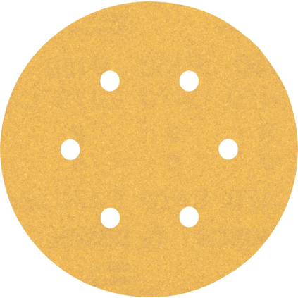 2608901122 Bosch Brúsny papier EXPERT C470 so 6 otvormi pre excentrické brúsky, 150 mm, zrnitosť 150, 50 ks 4059952544601 - 