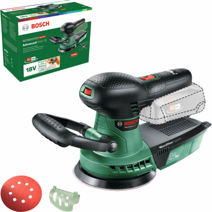 06033D2100 Bosch Akumulátorová excentrická brúska AdvancedOrbit 18, solo 3165140874618 - 