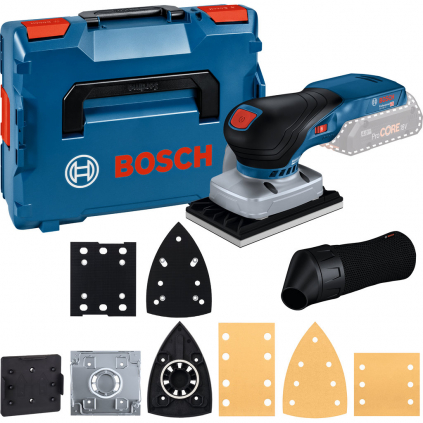 06019L0101 Bosch Akumulátorová vibračná brúska GSS 18V-13, L-Boxx, solo 4059952606187 - 