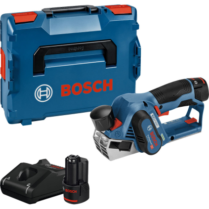 06015A7001 Bosch Akumulátorový hoblík GHO 12V-20, L-Boxx, 2x aku 3165140866590 - 