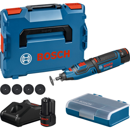 06019C5001 Bosch Akumulátorové rotačné náradie GRO 12V-35, L-Boxx, 2x aku 3165140709002 - 